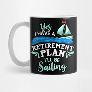 Sailing Sail Boating Dad Boat Father'S Day Mug